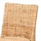 Bali & Pari Rowen Bohemian Light Honey Kubu Rattan and Mahogany Wood Dining Chair 245-13712-ZORO - alternate 8